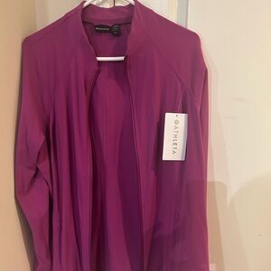 Brand New Athleta Women's Fuchsia Salutation Yoga Jacket
